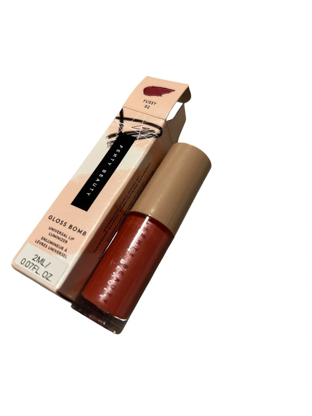 Fenty Beauty Gloss Bomb Universal Lip Luminizer - Rusty Rose Brown